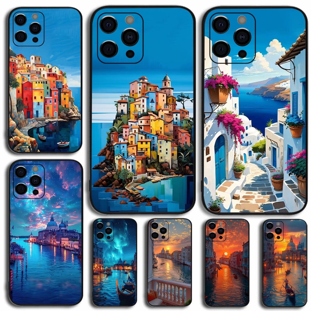 Phone Cases Australia - Funda de teléfono Travel Italy Street