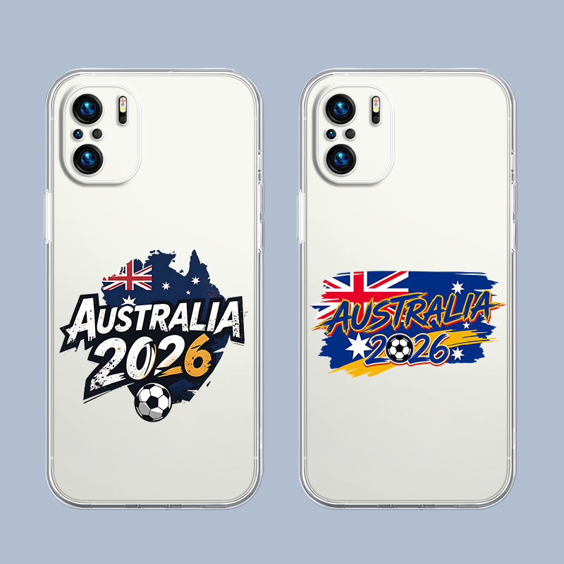 Phone Cases Australia - Funda Transparente Australia Football First 2026