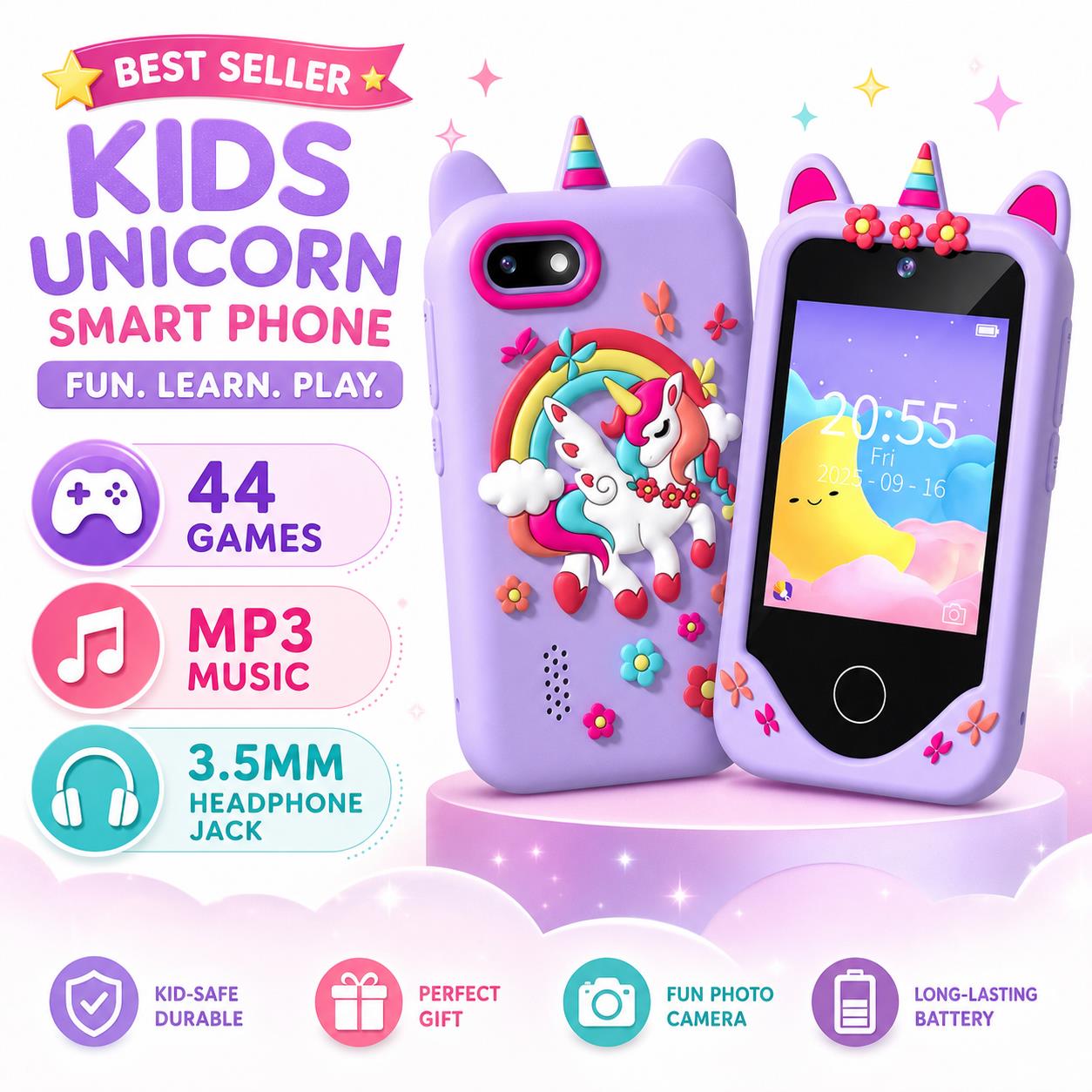 Phone Cases For Boys - Teléfono de juguete inteligente para niños