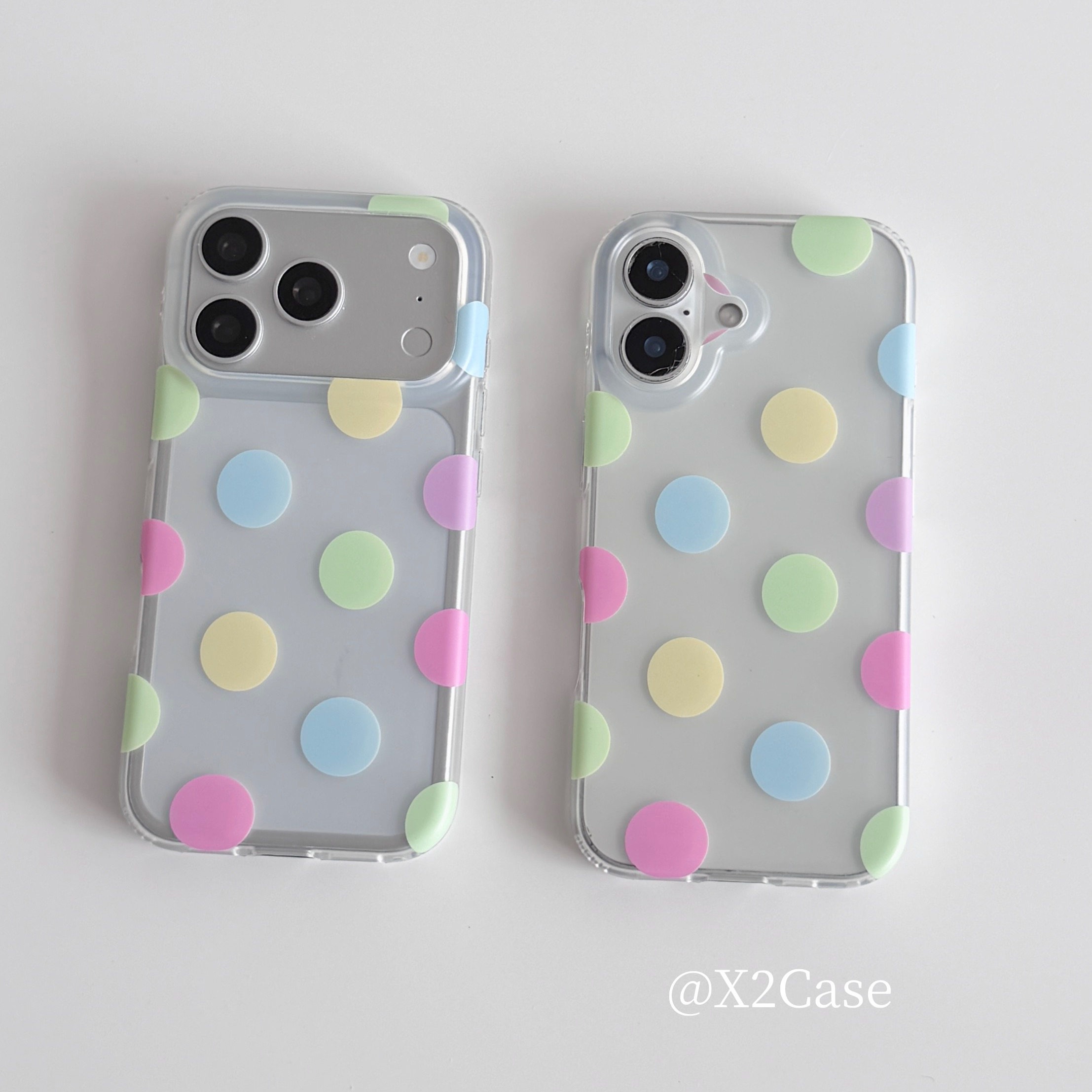 Phone Cases Xs Max - Funda de teléfono mate con lunares