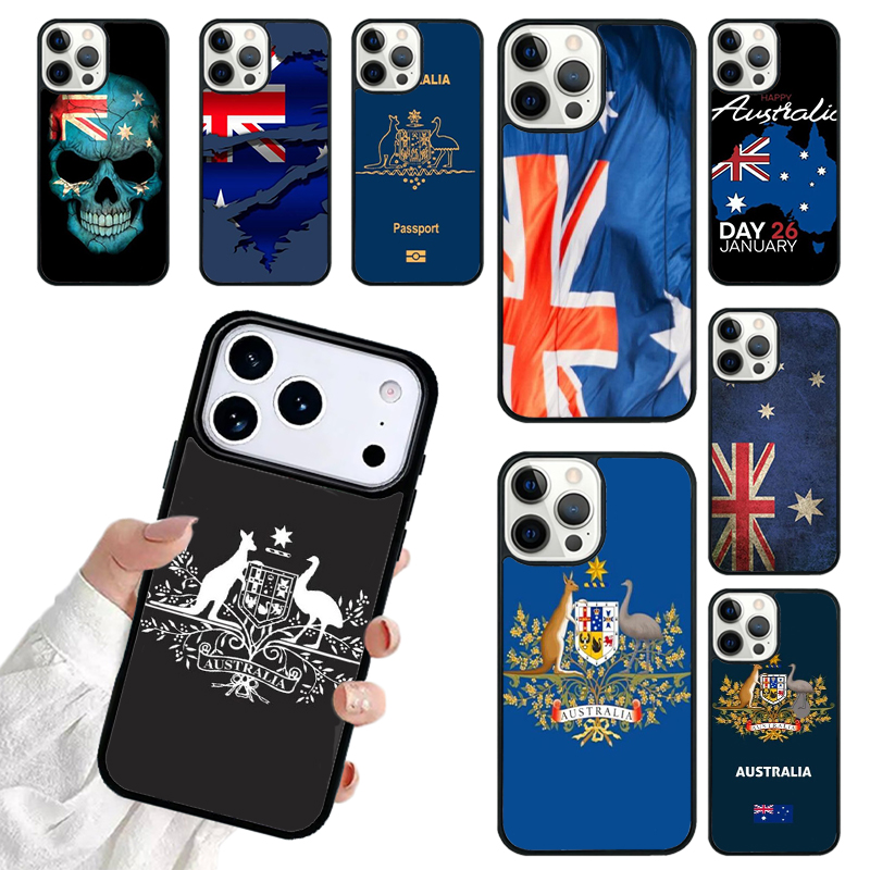 Phone Cases Australia - Funda para teléfono con el escudo