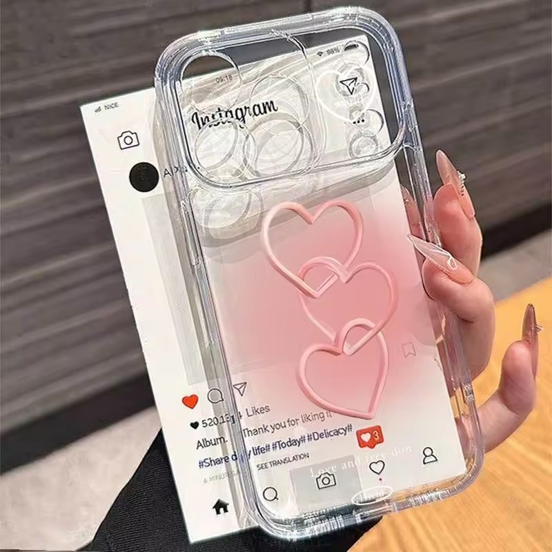 Phone Cases Xs Max - Funda Protectora Transparente para iPhone 17