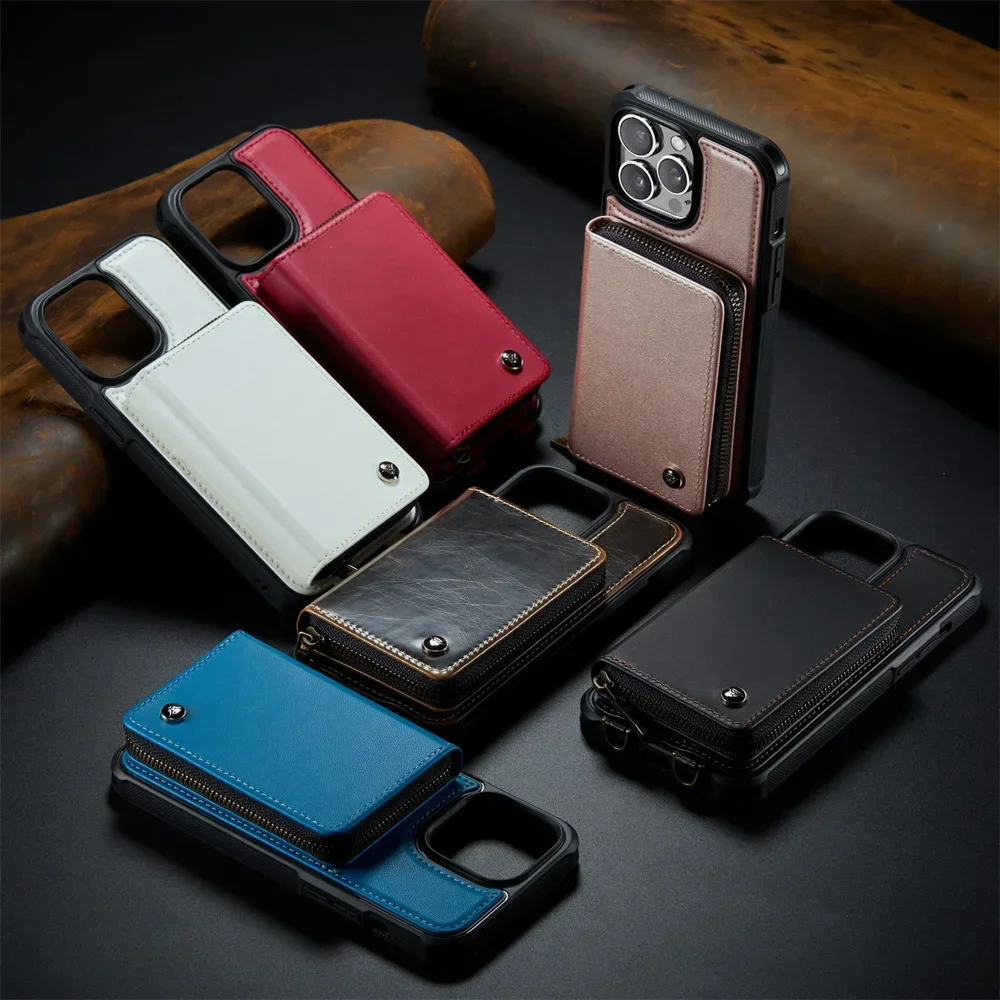 Funda tipo cartera con tarjete - Leather Folio Wallet Case reseña y precio