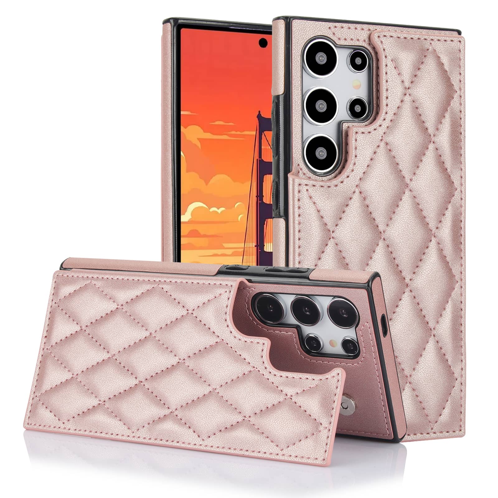 Funda para Samsung Galaxy S25  - Leather Folio Wallet Case reseña y precio