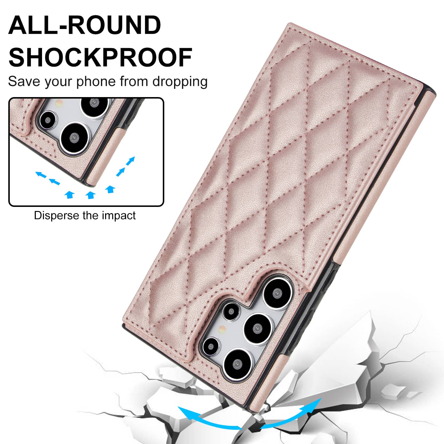 Funda para Samsung Galaxy S25  - Leather Folio Wallet Case reseña y precio