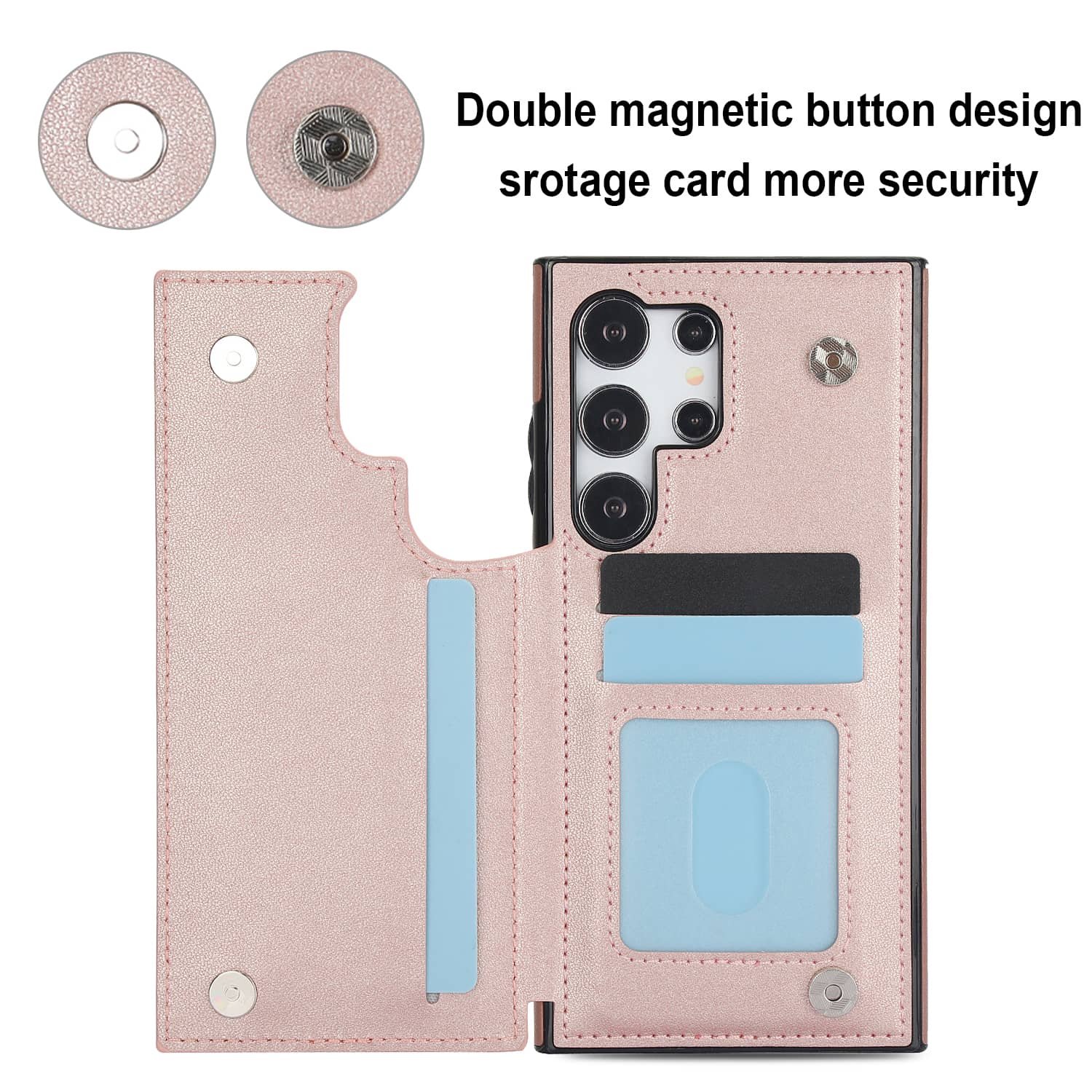 Funda para Samsung Galaxy S25  - Leather Folio Wallet Case reseña y precio