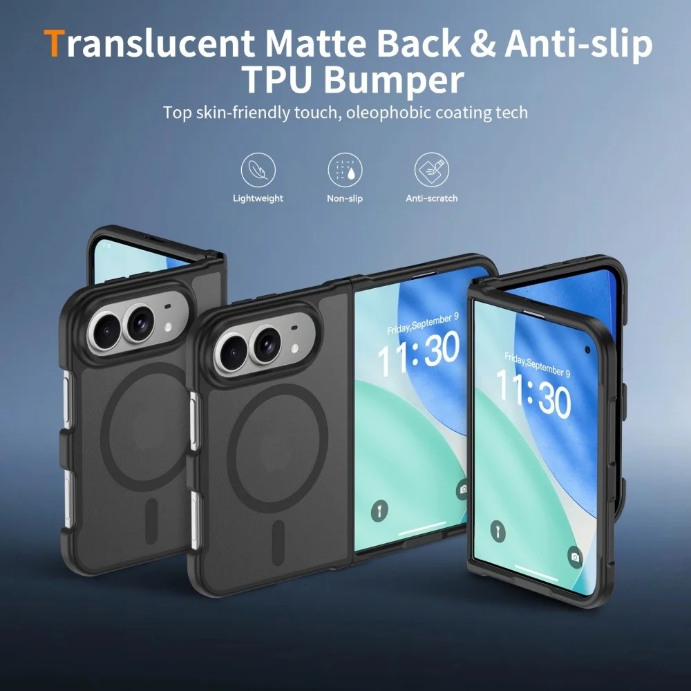 Funda Magnética de Lujo Mate E - Matte Frosted Case reseña y precio