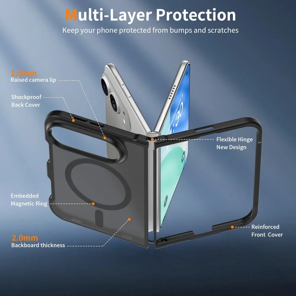 Funda Magnética de Lujo Mate E - Matte Frosted Case reseña y precio