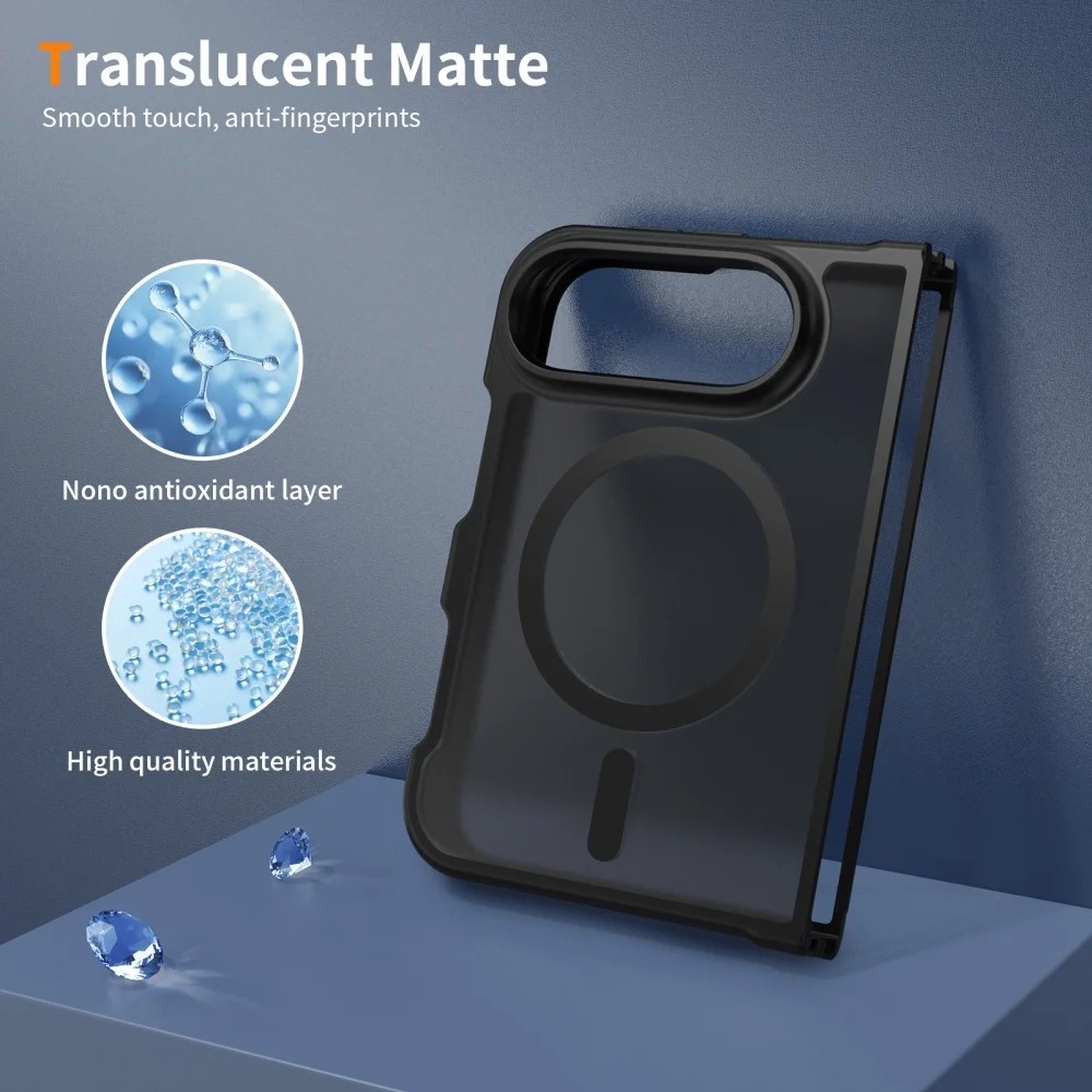 Funda Magnética de Lujo Mate E - Matte Frosted Case reseña y precio