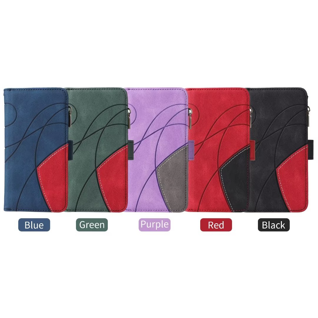 Funda de cuero de lujo con tap - Leather Folio Wallet Case reseña y precio