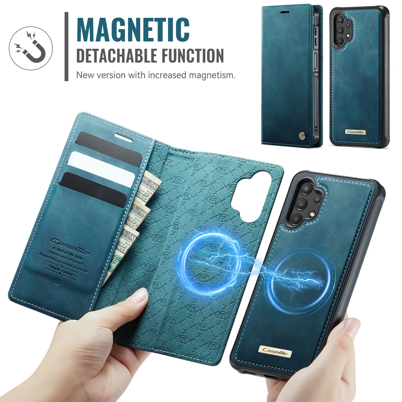 Funda Tipo Cartera Caseme-C49  - Leather Folio Wallet Case reseña y precio