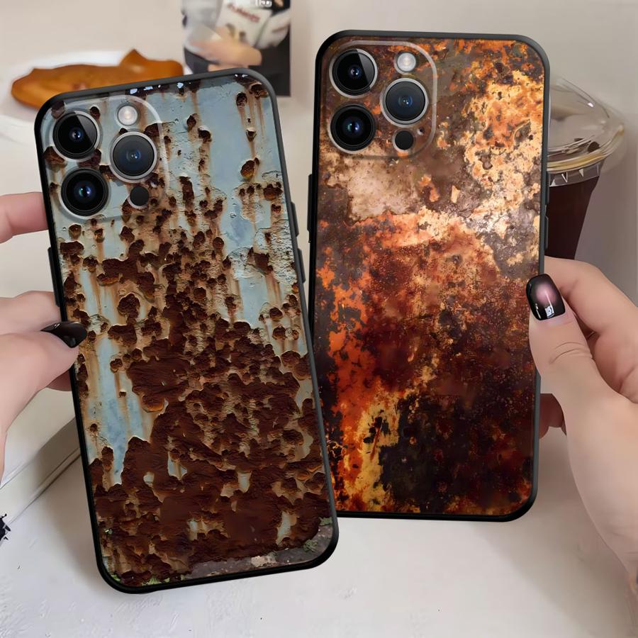 Funda con diseño de óxido Retr - Phone Cases Designer reseña y precio