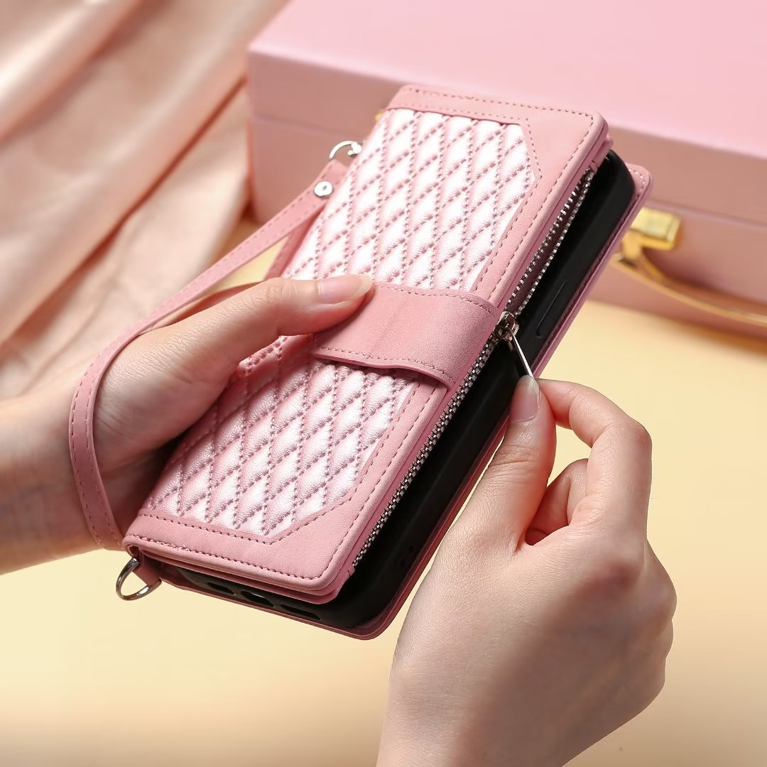 Funda de cuero con tapa para M - Leather Folio Wallet Case reseña y precio