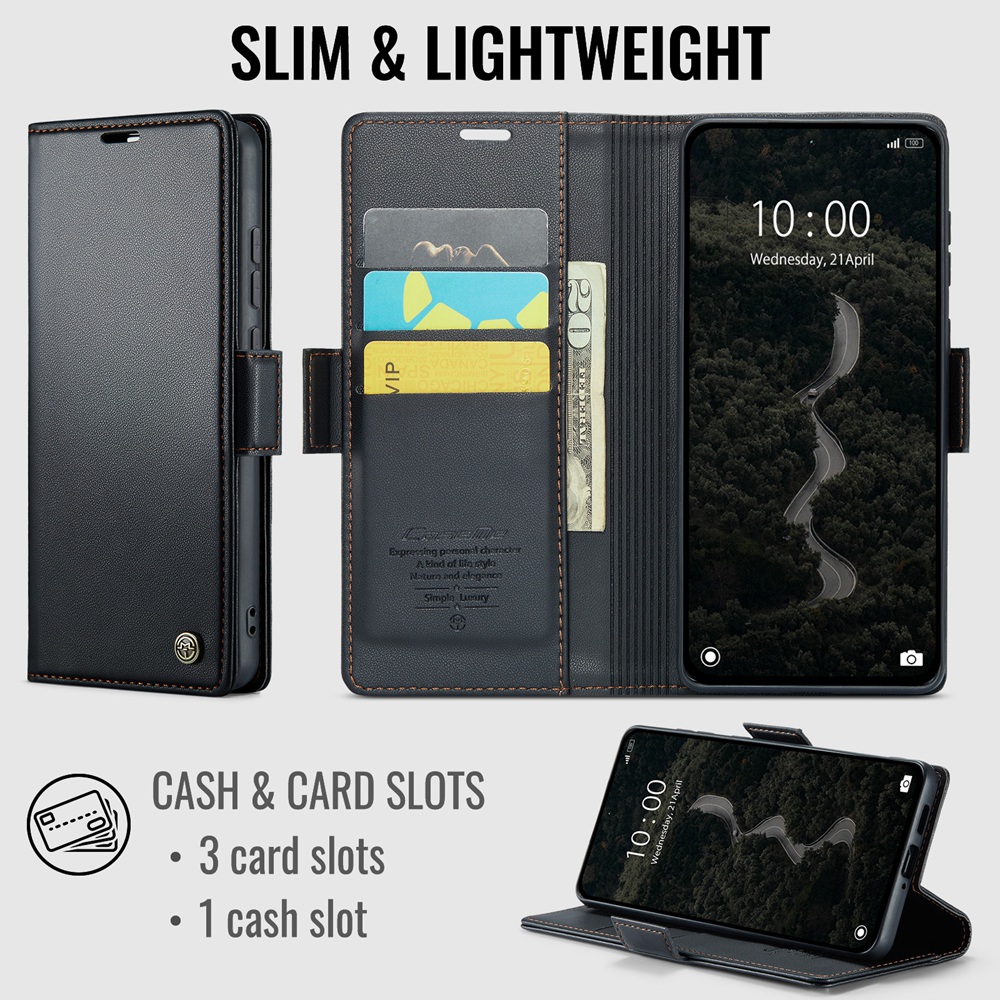Funda para Redmi Note 17 5G/4G - Leather Folio Wallet Case reseña y precio