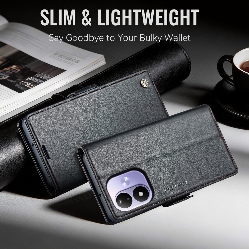 Funda para Redmi Note 17 5G/4G - Leather Folio Wallet Case reseña y precio