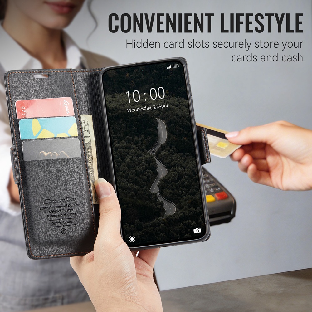 Funda para Redmi Note 17 5G/4G - Leather Folio Wallet Case reseña y precio