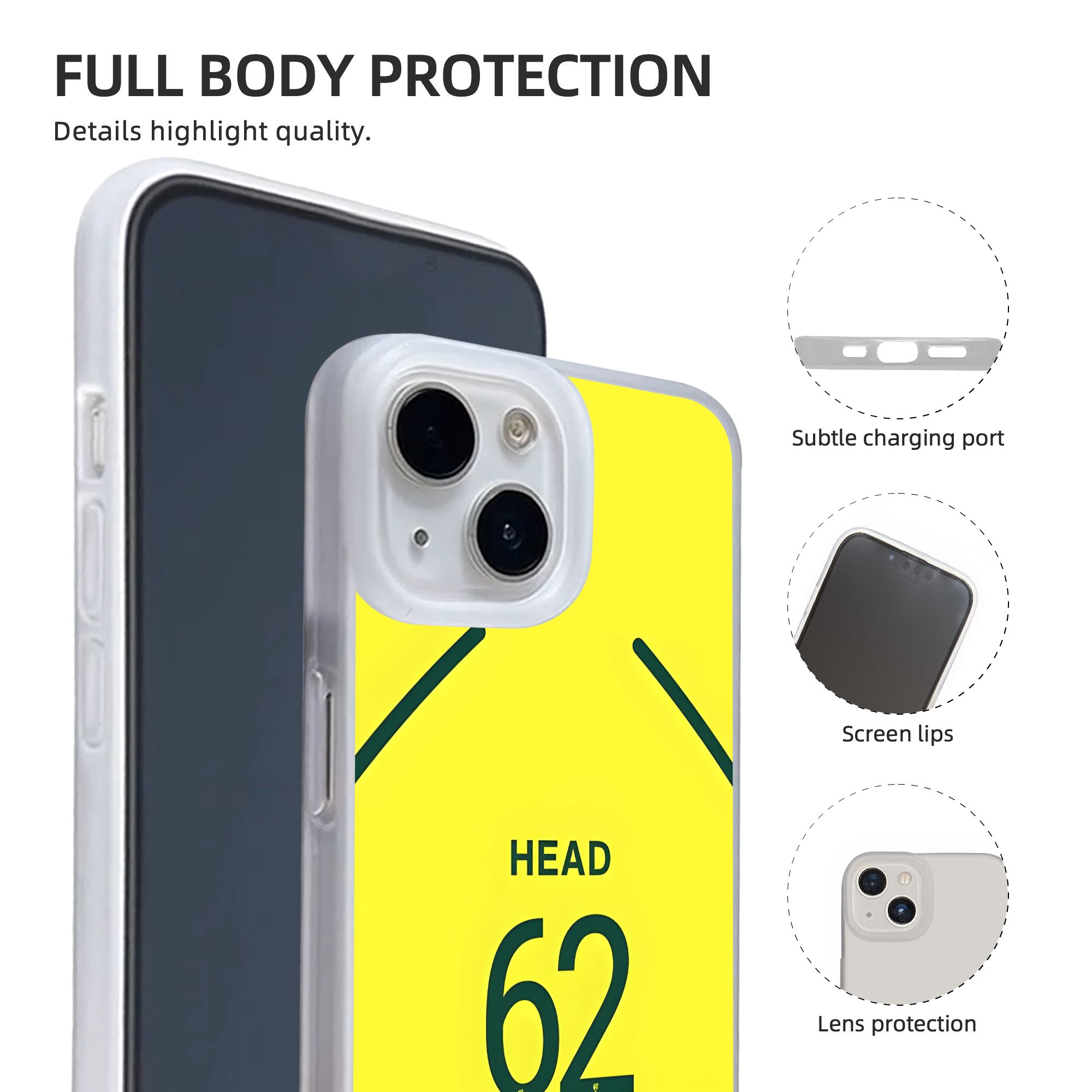 Nueva Funda Protectora Antigol - Phone Cases Australia reseña y precio