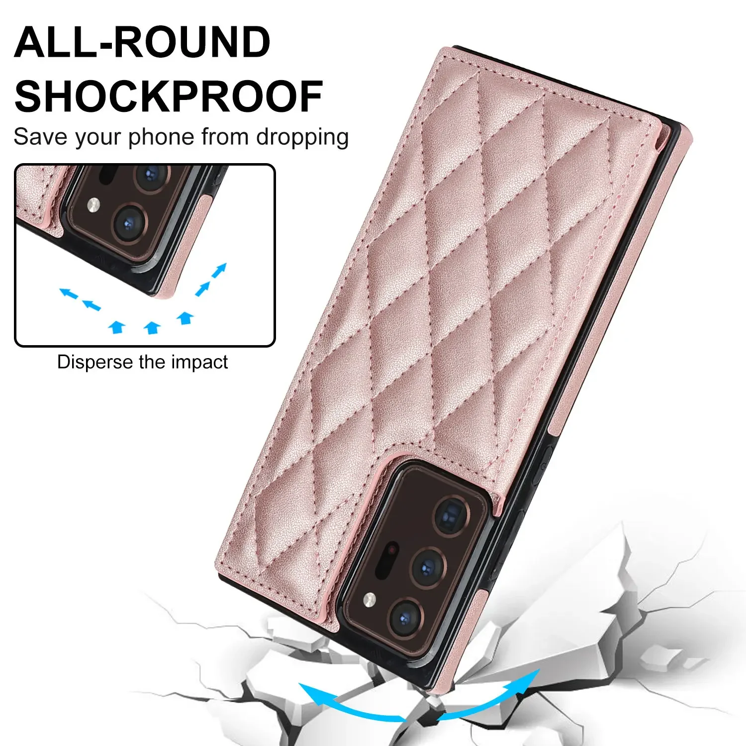 Funda de cuero con tapa para S - Leather Folio Wallet Case reseña y precio